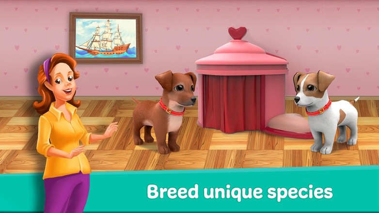 Dog Town：宠物店游戏、照顾狗并与狗一起玩截图8