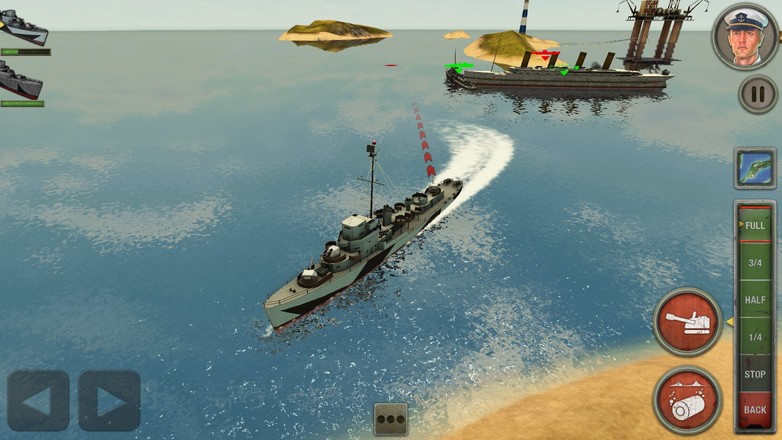 敌方水域（潜艇与战舰）截图3