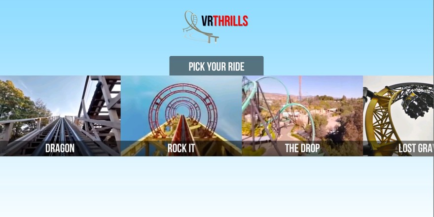 VR Thrills: Roller Coaster 360截图3