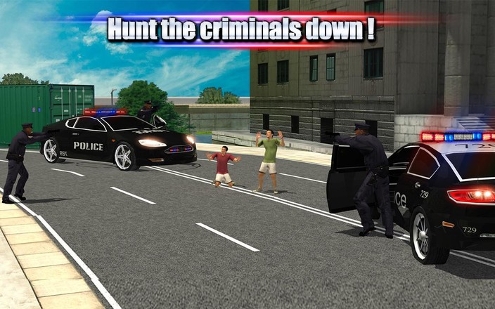 Crime Town Police Car Driver截图2
