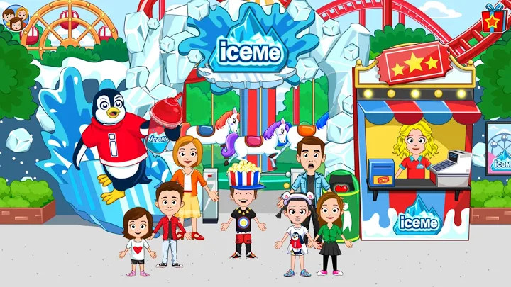 My Town : ICEME 游乐园截图1