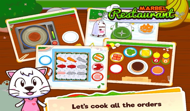 Marbel Restaurant - Kids Games截图4