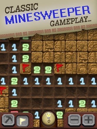 Temple Minesweeper - Free Minefield Game截图1