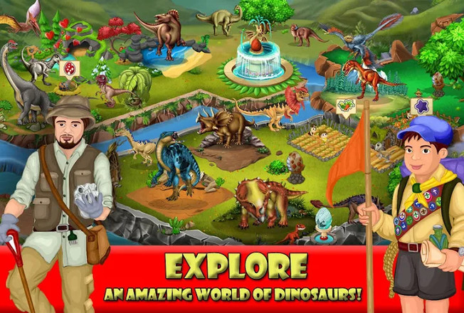 DINO WORLD Jurassic builder 2截图5