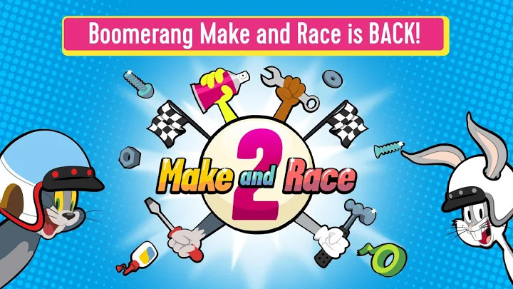 Boomerang Make and Race 2 - Cartoon Racing Game截图3