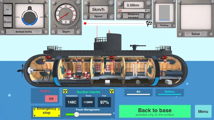 核潜艇模拟器截图1