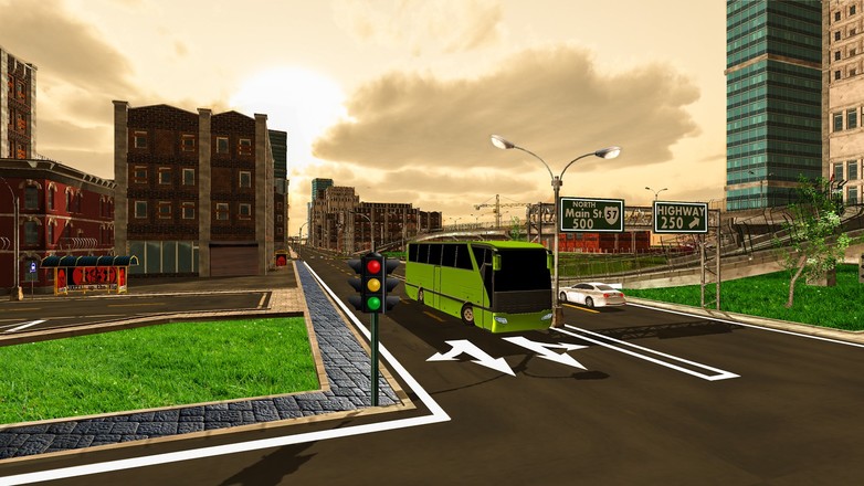 城市巴士模拟驾驶截图7