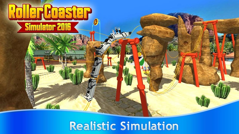 Roller Coaster Simulator 2016截图2