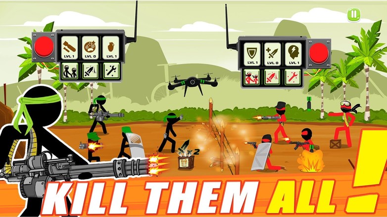 Stickman Army : Team Battle截图1