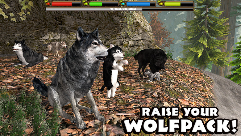 Ultimate Wolf Simulator截图2
