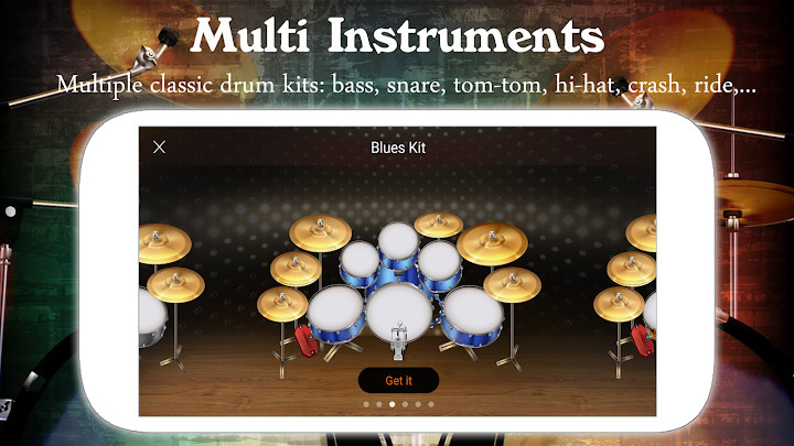 Drum Live: Real drum set drum kit music drum beat截图4