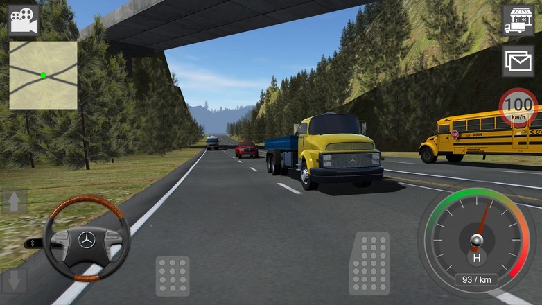 Mercedes Truck Simulator Lux截图6