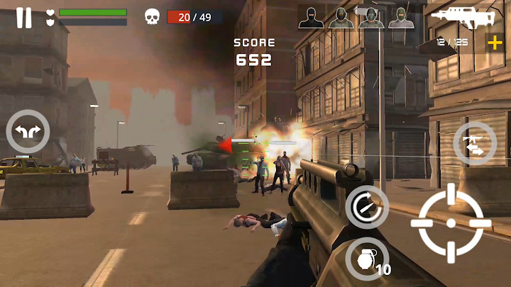 Dead Zombie Battle : Zombie Defense Warfare截图3