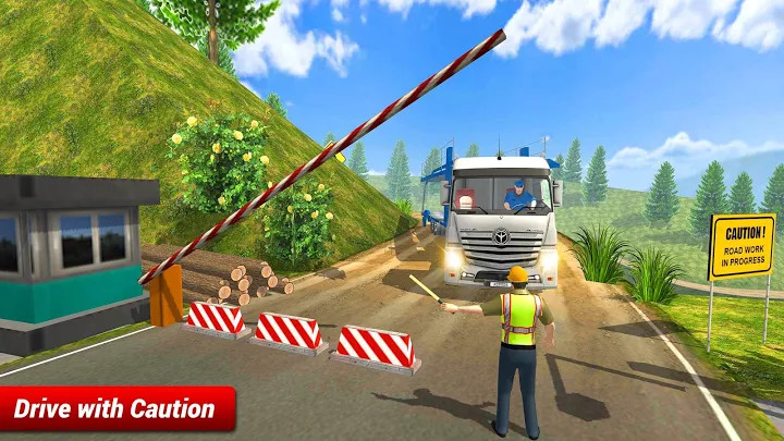 越野卡車駕駛模擬器免費 - Offroad Truck Driving Simulator Free截图1