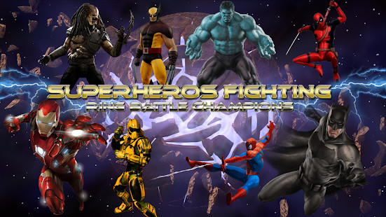 Superhero Fighting Game: Immortal Gods Ring Battle截图7