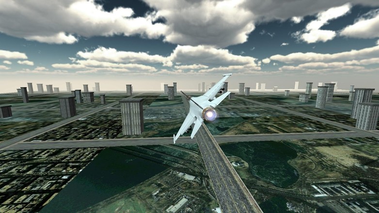 Jet Plane Fighter City 3D截图6