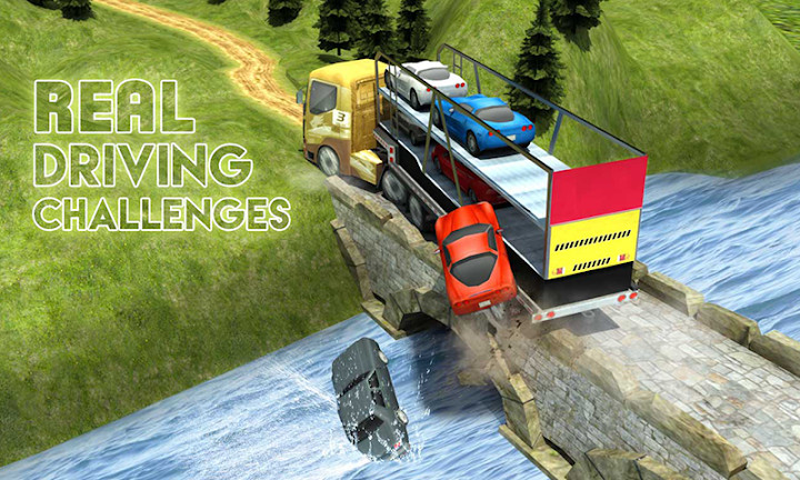 大欧洲卡车停车传奇卡车停车场游戏 3D 2018截图1