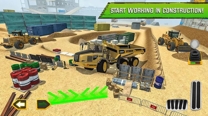 Construction Site Truck Driver截图6