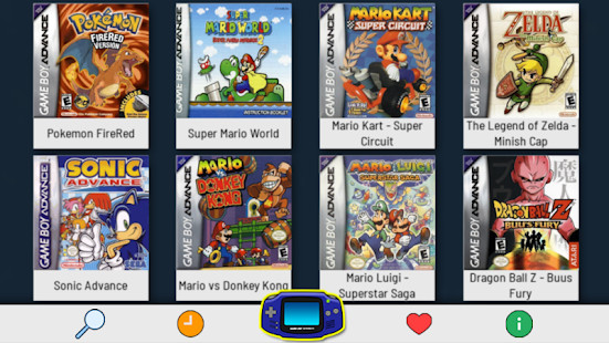 Emulator For GBA - Free and Full Classic Games截图6