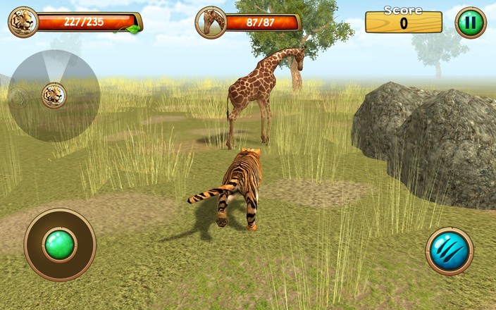 Wild Tiger Simulator 3D截图5