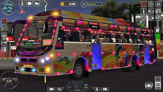 欧洲巴士驾驶巴士游戏3D截图2