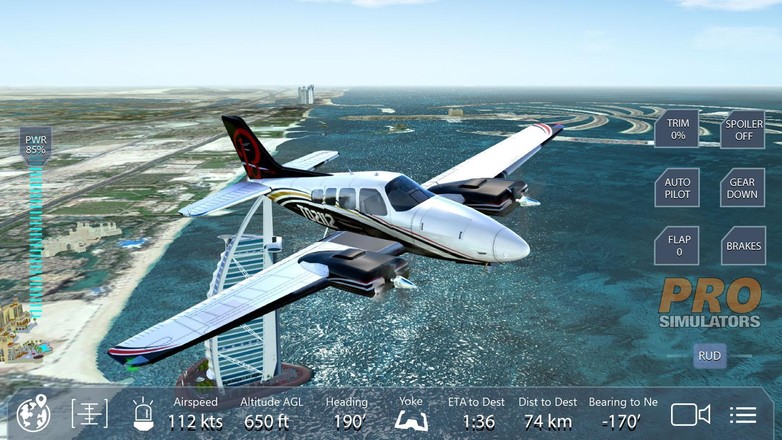 Pro Flight Simulator Dubai 4K截图7