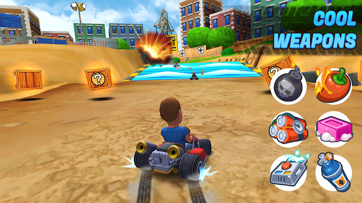 Boom Karts - Multiplayer Kart Racing截图2