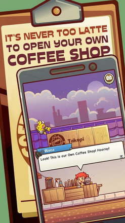 Own Coffee Shop: Idle Game截图10