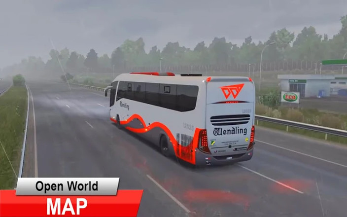City Coach Bus Driving Simulator 3D: City Bus Game截图4