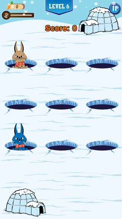 Whack a Bunny – Tap Tap Hole Puzzle截图2