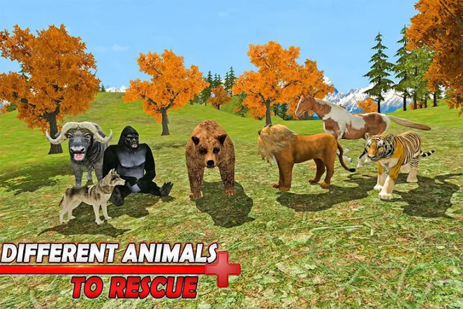 Animal Rescue: Army Helicopter截图1