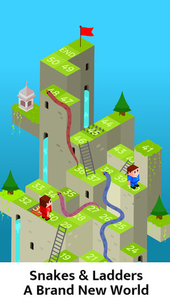 ? Snakes and Ladders Saga - Free Board Games ?截图2