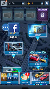 Instant Drag Racing: Car Games截图2