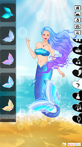 Mermaid Princess dress up截图2