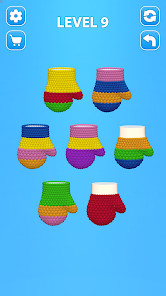 Cozy Knitting: Color Sort Game截图1