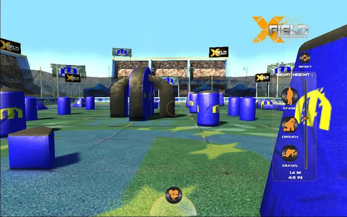 XField 彩弹：第一款3D手机和平板电脑的彩弹射击游戏。截图4