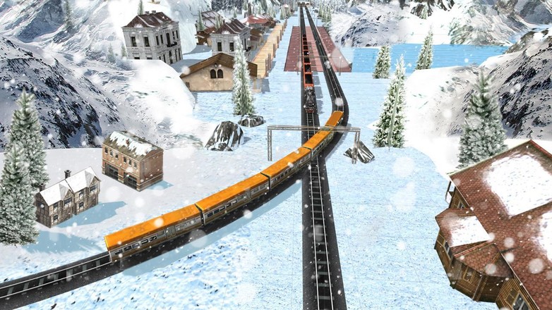 Impossible Indian Train Driving Game Sky City Sim截图8
