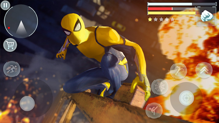 Spider Hero - Super Crime City Battle截图2