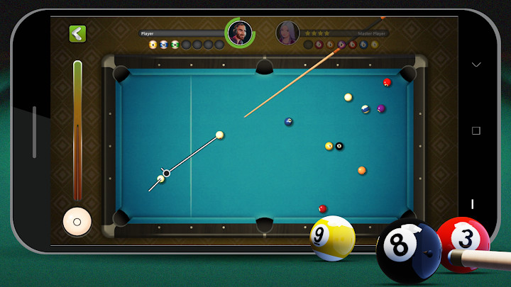 8 Ball Billiards- Offline Free Pool Game截图2