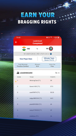 My11Circle - Official Fantasy Cricket App截图6