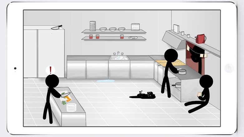 Stickman Death Kitchen截图1