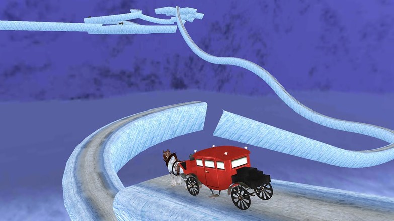 Impossible Track Derby Horse Carriage Simulator 3D截图7