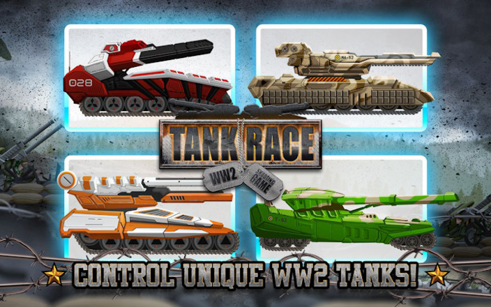 Tank Race: WW2 Shooting Game截图9