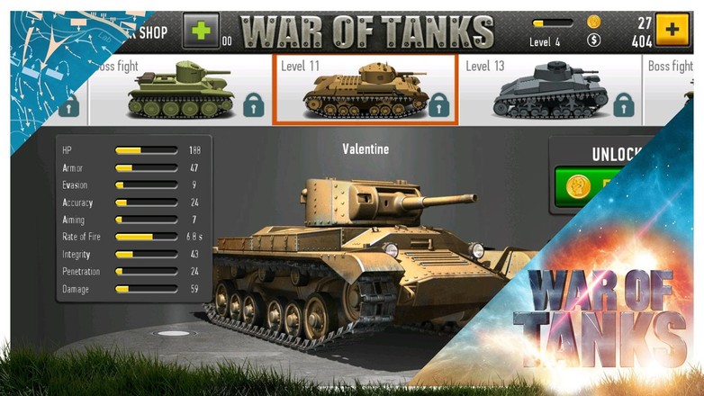 War of Tanks截图5