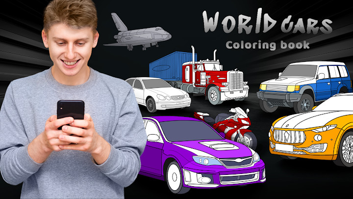 World Cars Coloring Book截图4