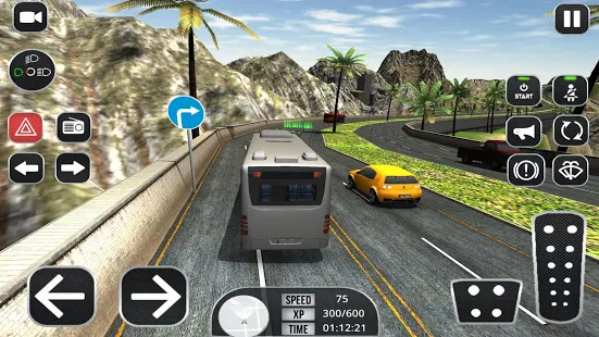 Bus Simulator 2K17 - Coach Bus Driving Parking 3D截图5