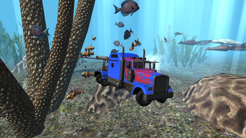 Submarine Transformer Truck 3D截图2