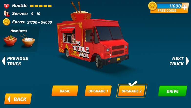 Food Truck Rush Drive & Serve截图5