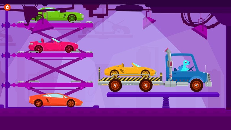 恐龙卡车 - 儿童汽车模拟游戏截图5