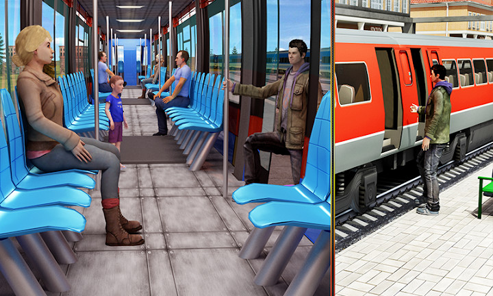 Indian Train City Pro Driving 2 - Train Game截图5